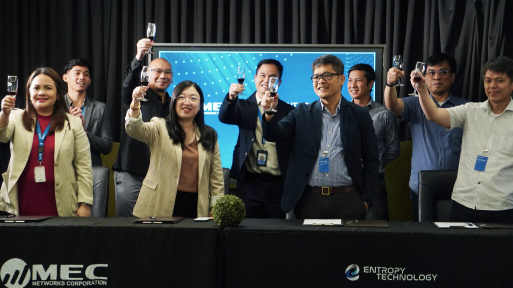 Entropy - MEC wine toast